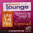 Carnaval de São Paulo 2026 - Camarote Lounge - Especial - Sábado